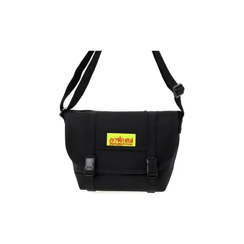 Manhattan Portage Нейлоновая сумка для доставки сумка через плечо маленькая унисекс черная