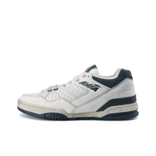 AVIA 855 Series Винтажные баскетбольные кроссовки, низкий топ, белый, унисекс