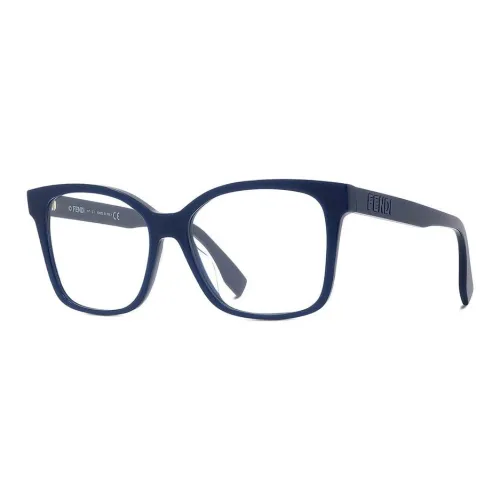 FENDI Ацетат Оправа для очков Cat Eye Унисекс Синий