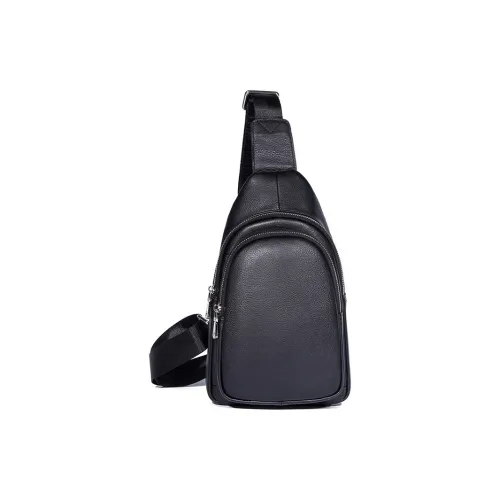 DOSRFINI Сумка через плечо из натуральной коровьей кожи Мужская