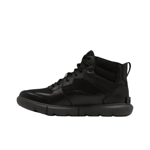 SOREL Explorer MID Топ Повседневная обувь Мужская Черная