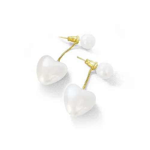 GUDS GAVE Искусственный жемчуг сплав серьги женские