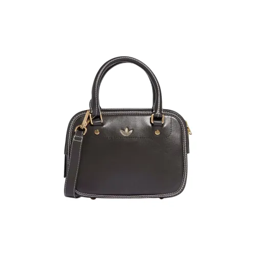 Adidas Originals WALES BONNER Collaboration Коровья кожа Сумка через плечо Сумка Маленькая Мужская Ночная Коричневая