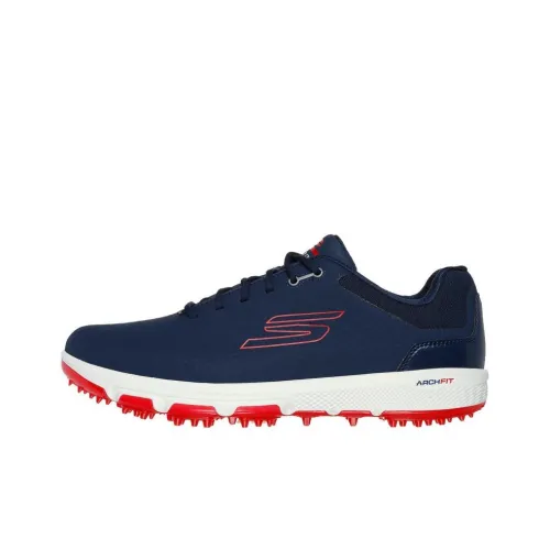 Skechers GO GOLF PRO 6 SL Низкий топ Гольф Обувь Мужская Синяя