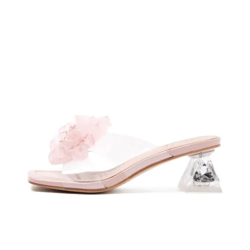 CAMEIDO TPR подошва кристальная устойчивая к истиранию женские слипоны розовый