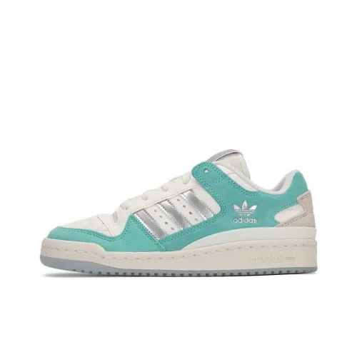 Adidas Originals FORUM Low Топ Скейтборд Кроссовки Женские Белый Зеленый