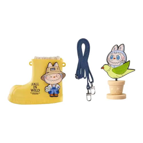 POP MART THE MONSTERS Spring Wild AT Home Collection Random 1 Badge + Rubber Boots Bag Trend-Based Products POP MART THE MONSTERS Весна Дикий AT Домашняя коллекция Случайный 1 Значок + Резиновые сапоги Сумка Trend-Based Products