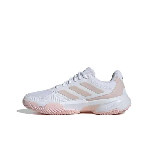 Adidas CourtJam Control 3 Теннисные кроссовки Низкий топ Белый Розовый Женские