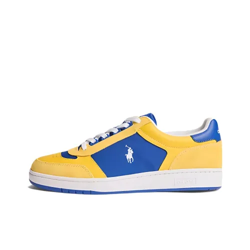 Polo Ralph Lauren Скейтборд Кроссовки Низкие Желто-Синие Мужские