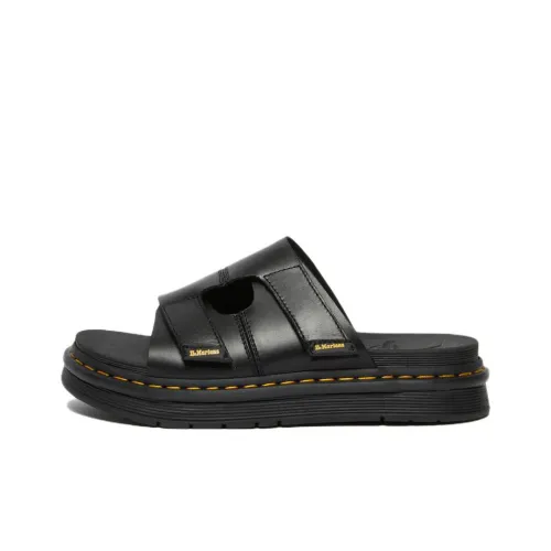 Dr.Martens Резиновая подошва противоскользящие слипоны мужской черный