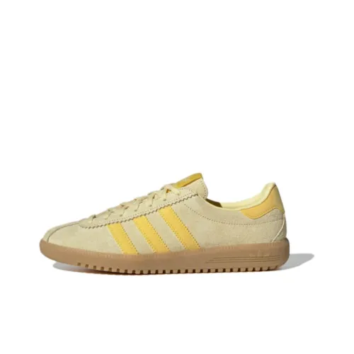 Adidas Originals Bermuda Нескользящие Легкие Низкие Кроссовки для скейтбординга Женские Желтые