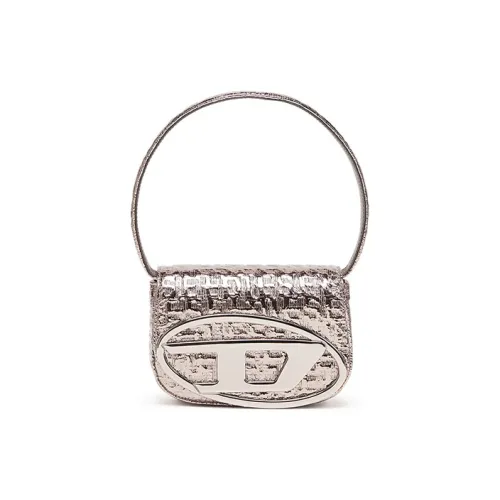 DIESEL с коровьей кожей портативная сумка через плечо женская розовая