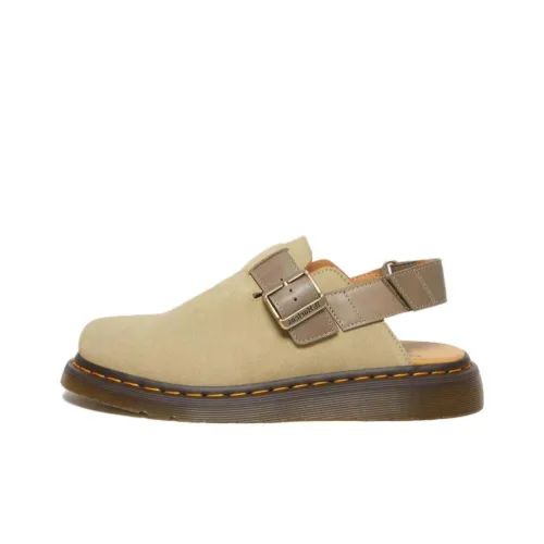 Dr.Martens Повседневные Низкие Кеды Песочного Цвета Унисекс