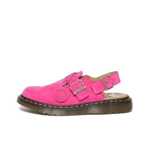 Dr.Martens Домашние тапочки устойчивые унисекс розовые