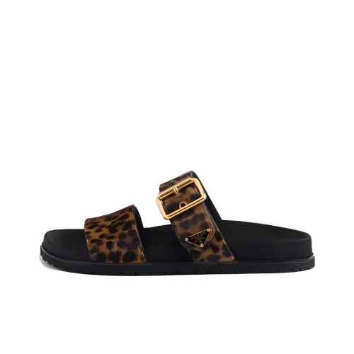 PRADA Слипоны Женские Коричневый