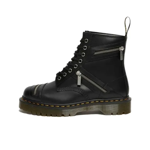 Dr.Martens 1461 Bexseries Короткий MID Голень Мартин Ботинок Унисекс Черный