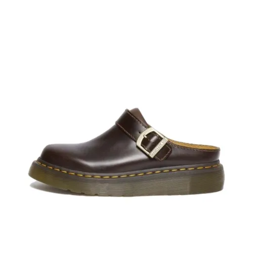 Dr.Martens Тихий устойчивый к абразиву противоскользящий домашний слип унисекс коричнево-красный