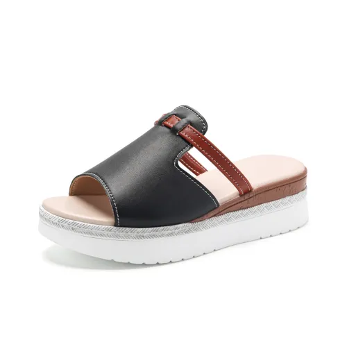 Reivanti Slip-resistant Слипоны Женские Черные