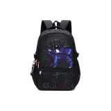 Чёрный цифровой динозавр