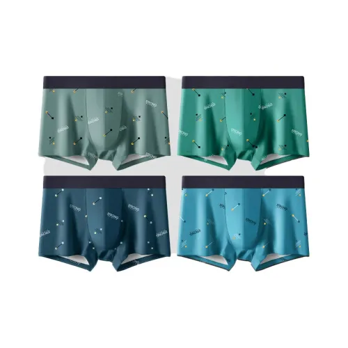 SOIE 4 цвета Ассорти Мужские боксер-шорты