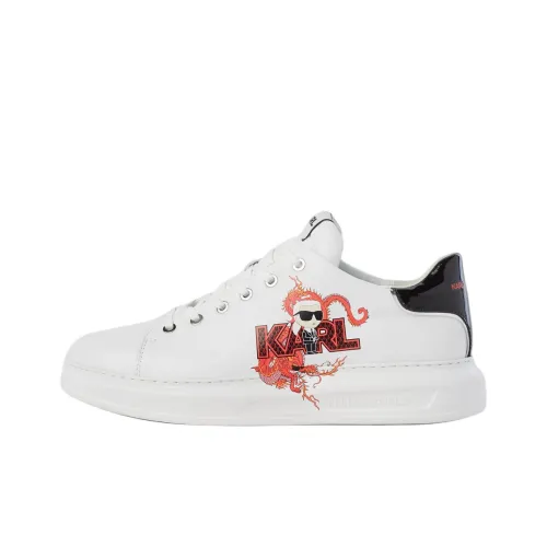 KARL LAGERFELD Kapri Повседневная обувь Мужская Белая