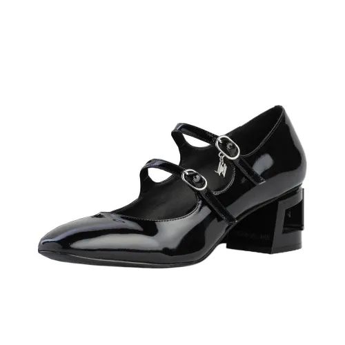 Karl Lagerfeld Mary Jane Shoes 5,5cm Женские Черные