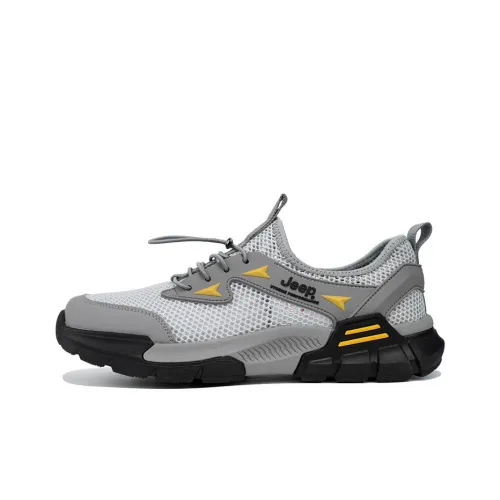 JEEP Повседневная Износостойкая Низкий Топ На открытом воздухе Сетка Функциональная Обувь Мужская