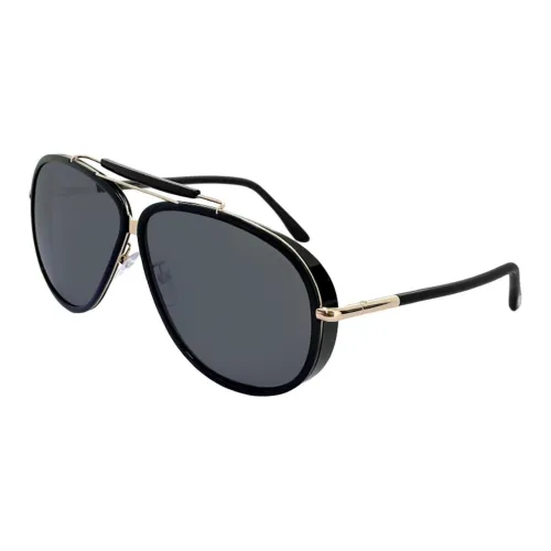 TOM FORD Пластик Aviator Солнцезащитные очки Мужской Черный