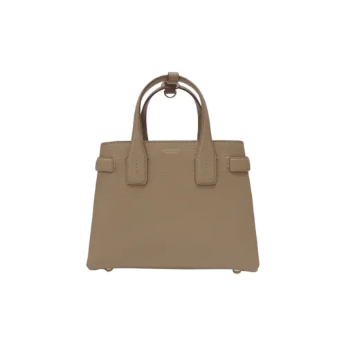 Burberry Кожа Портативный Сумка через плечо Маленькая Женская Сумка CAMEL