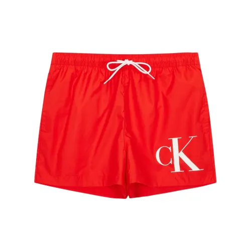 Calvin Klein Пижамные штаны Мужские Красные