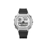 Ураган Черный Серебряный Warrior Многофункциональный Спортивные Мужские Часы