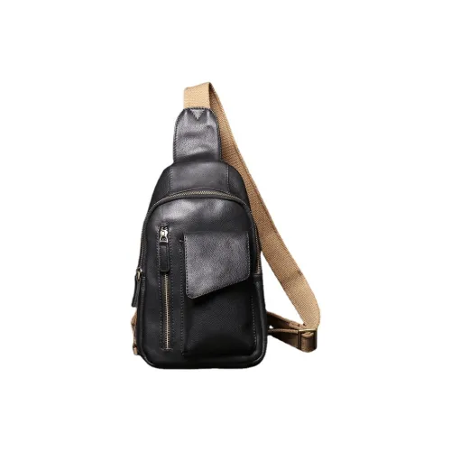 DOSRFINI Слинг-сумки Мужской Черный