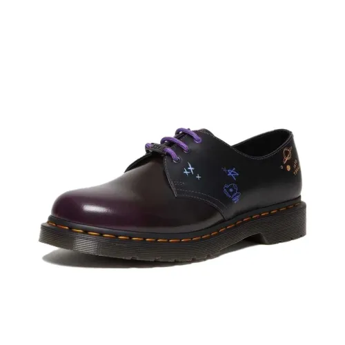 BT21 x Dr.Martens 1461 Low Топ Повседневная обувь Унисекс Фиолетовый