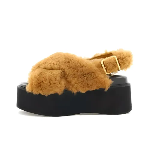 MARNI Стильные Сандалии Женские Бежевые