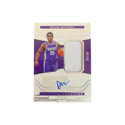 PANINI Davion Mitchell 2022-23 National Treasures Xiaomi Шар Подтвержденный Джерси JA Signature 56 99 Карта Passes