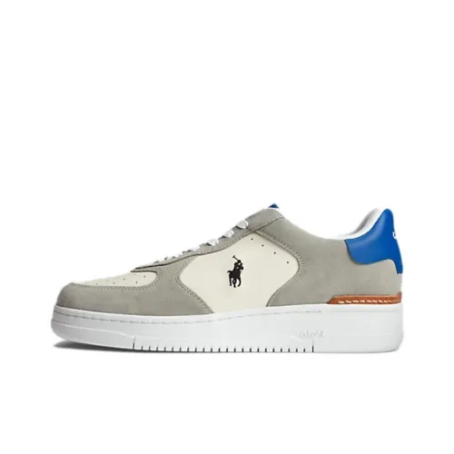 Polo Ralph Lauren Masters Court Low Top Скейтборд Кроссовки Мужские Серые