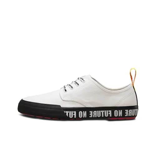 Dr.Martens Pressler Low Топ Стильные Скейтбординги Мужской Белый