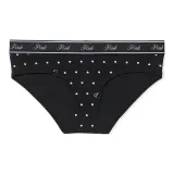 1 шт (Чисто черный Script Сердце P Принт/Черный)