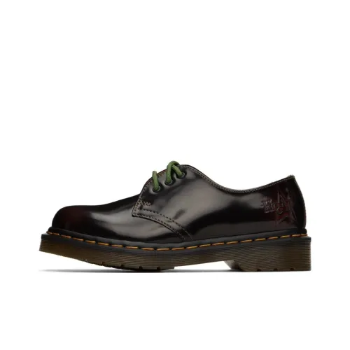 Dr.Martens Низкий Топ Casual Унисекс Вишнево-Красный