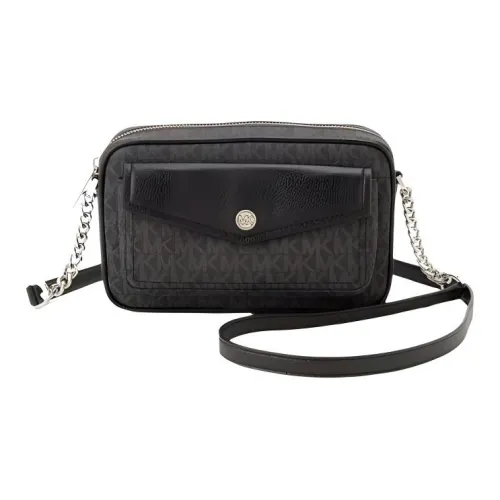 MICHAEL KORS MICHAEL KORS Handbag Collection Jet Set Travel Сумка через плечо из ПВХ Средний Женский Черный