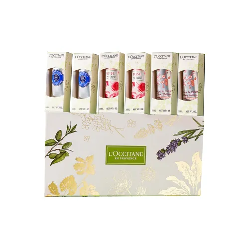 L'OCCITANE Ограниченная коллекция Коробка Крем для рук Nutritious Moisturizing 30 мл * 6