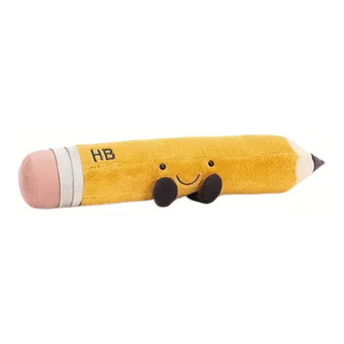 JELLYCAT Fun Items Collection Канцелярия Умный карандаш Куклы Плюшевая кукла 12 см Высота