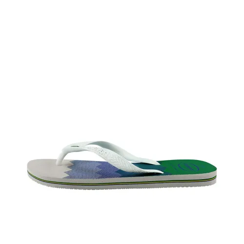 Havaianas Резиновая подошва устойчивая к истиранию быстросохнущая шлепанцы унисекс изумрудно-зеленый