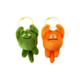 Маленькая подвеска в виде кошки [Маленький апельсин + Маленький зеленый]