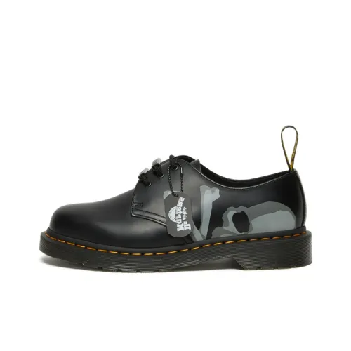 A BATHING APE X Mastermind JAPAN x Dr.Martens 1461 Повседневная обувь Мужская Черная