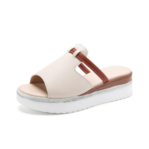 Reivanti Слипоны Женские Бежевые