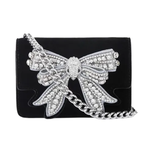 Kurt Geiger London Кожа Сумка через плечо Микро Женские Черный