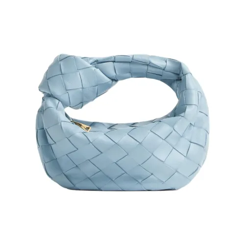Bottega Veneta Jodie Lambskin Bag Women's Ice Blue