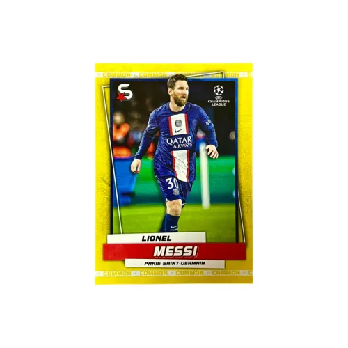 Topps Lionel Messi 2023 Saint Paris Немецкий язык Field Selection Карта Игрок Карта Карта Quality Universal Спортивные карты 1 шт