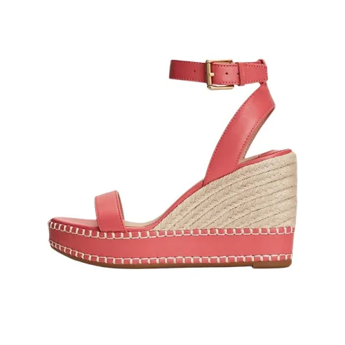 LAUREN RALPH LAUREN Hilarie One Ремешок Сандалии 7 см Женские Розовые